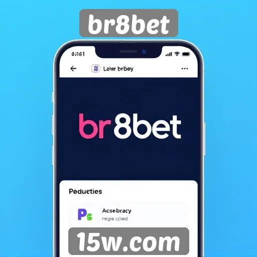 interface do site br8bet é intuitiva e moderna