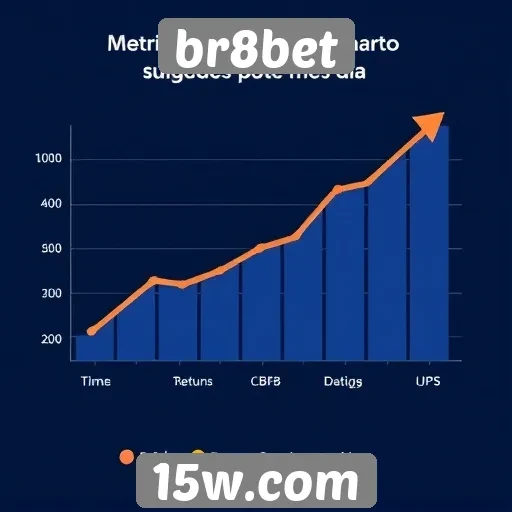 Métricas de crescimento de usuários no br8bet